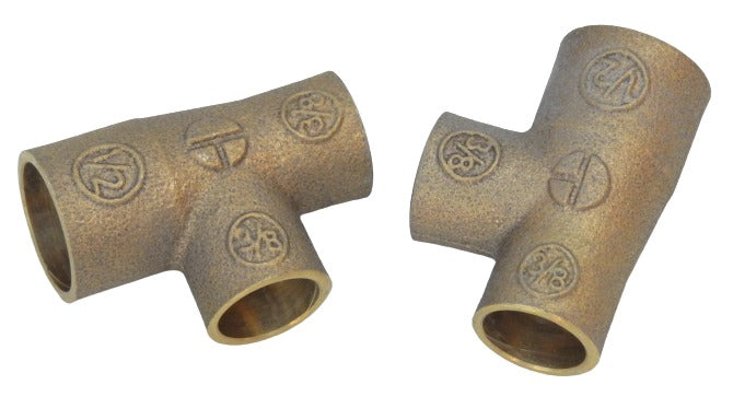 Tee So 1/2" x 3/8" x 3/8"