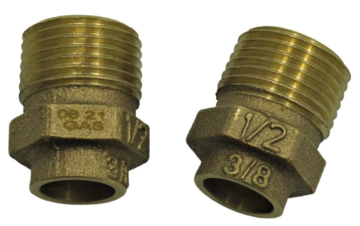 Terminal So-HE 3/8" x 1/2" - GAS