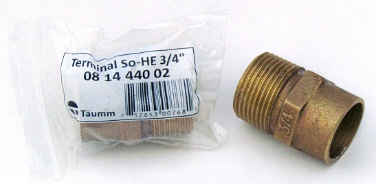 Terminal So-HE 3/4" Bolsa