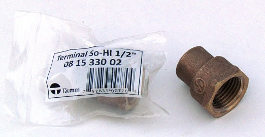Terminal So-HI 1/2" Bolsa