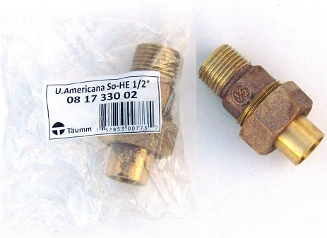 Unión Americana So-HE 1/2" Bolsa