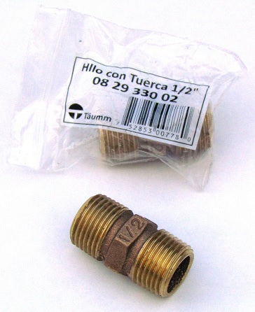 Hilo con tuerca 1/2" Bolsa