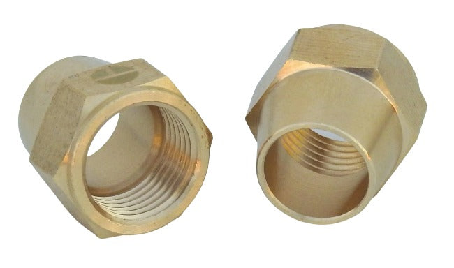 Nut Boquilla HI 3/8" UNF x 1/2" Reoido