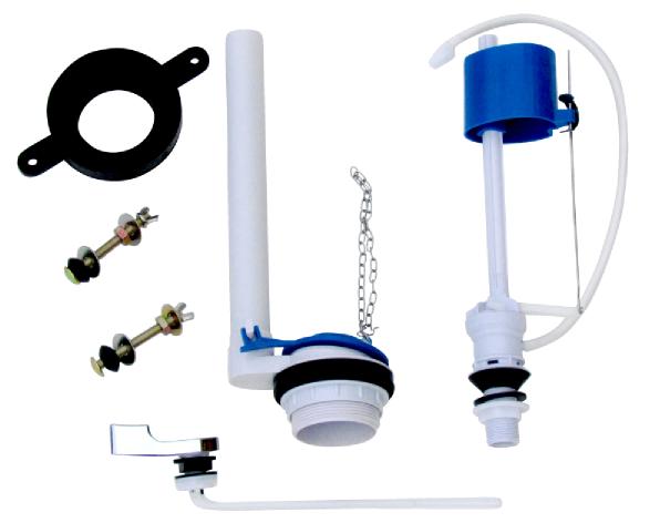 Kit Carga-Desarga-Fijaciones p/Estanque