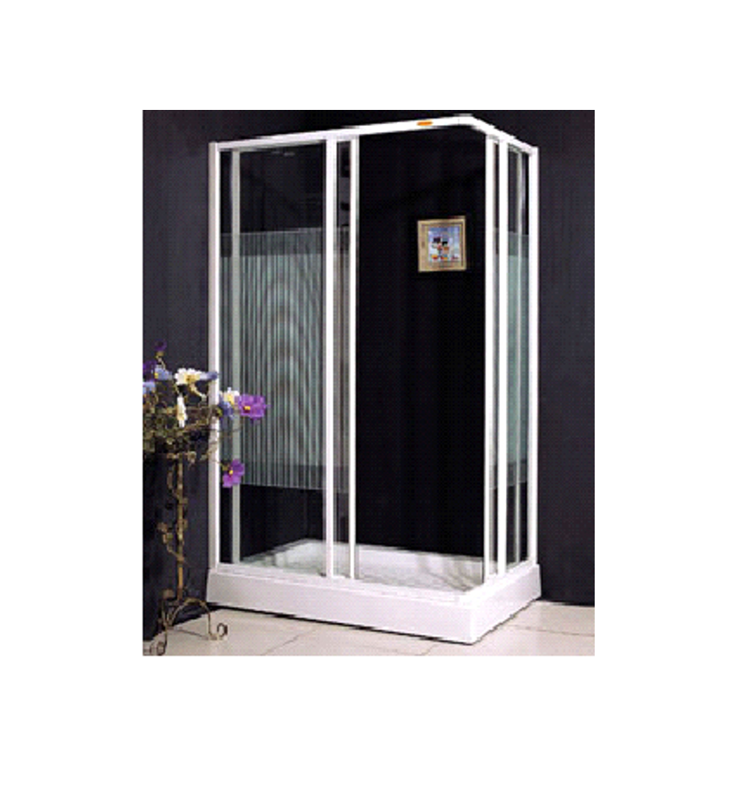 Shower Door 80x120x180 A Muro Izquierdo