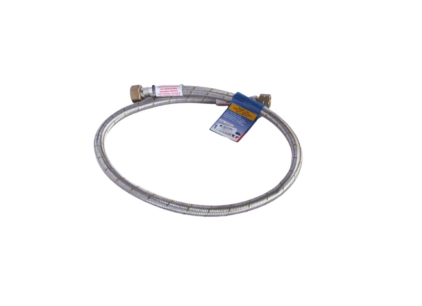 Flexible Gas 3/8" -Izq x 1/2" 100 cm