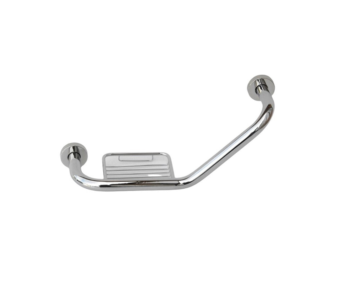 Agarradera 135° con Jabonera D25 L40