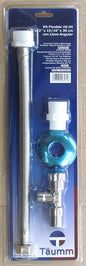 Flexible /Llave Angular1/2" x7/8" 30 cm