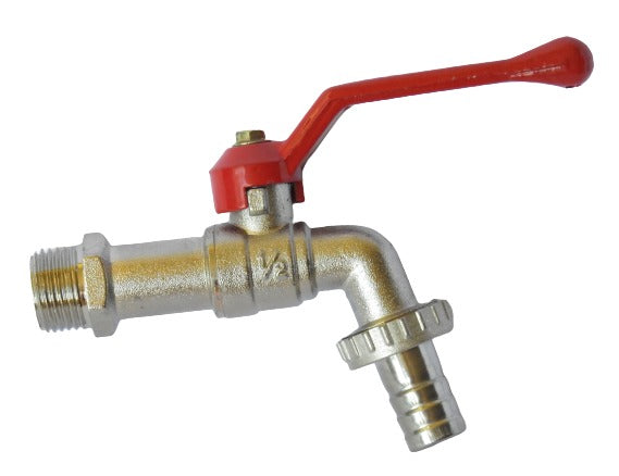 Llave Bola Jardín/Lavadero 1/2" - Zamak