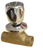 Llave Paso So Campana Cromada 1/2"