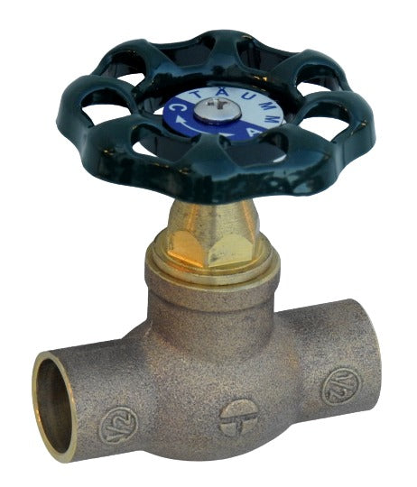 Llave Paso Cuello Alto 1/2" Bronce