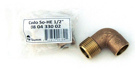 Codo So-HE 1/2" Bolsa