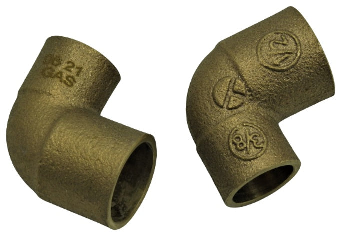 Codo So-So 1/2" x 3/8" - GAS