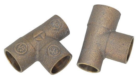 Tee So 1/2" x 3/8" x 1/2"