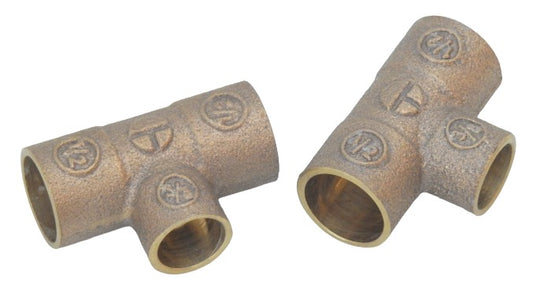 Tee So 1/2" x 1/2" x 3/8"