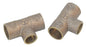 Tee So 1/2" x 1/2" x 3/8"