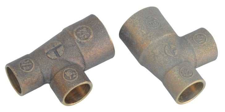 Tee So 3/4" x 1/2" x 1/2"