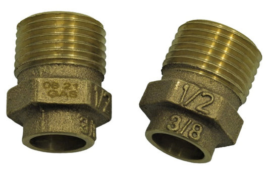 Terminal So-HE 3/8" x 1/2" - GAS