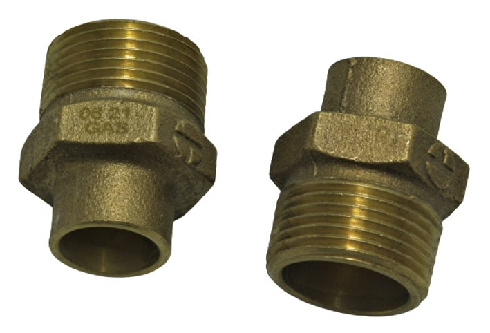 Terminal So-HE 3/4" x 1/2" - GAS