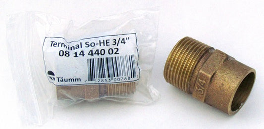 Terminal So-HE 3/4" Bolsa