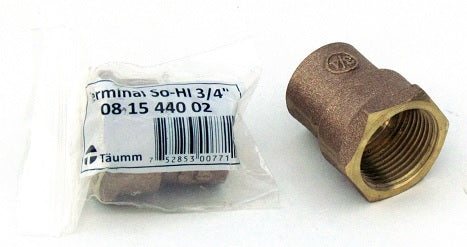 Terminal So-HI 3/4" Bolsa