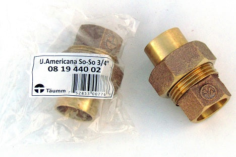 Unión Americana So-So 3/4" Bolsa