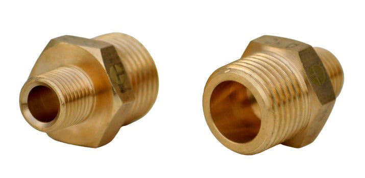 Hilo con Tuerca 1/2" x 1/4" - Latón