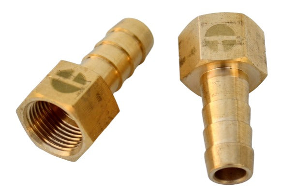 Cachimbo Recto HI 3/8" Izq /Espiga 1/2"