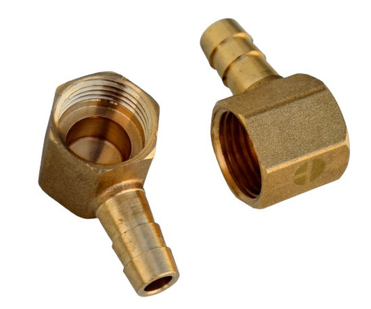 Cachimbo 90? HI 1/2" con Espiga 3/8"