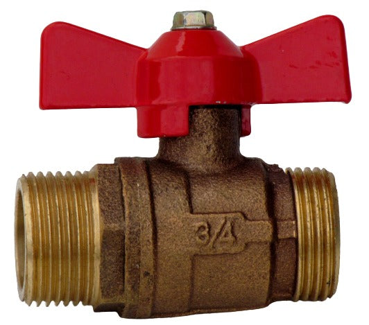 Llave Bola Mariposa HE-HE 3/4" Light