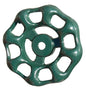 Manilla Aluminio Llave Paso 1/2" Verde