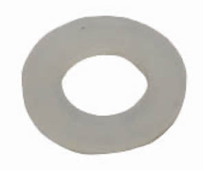 Golilla 1/2" de Silicona Blanca-Transp.