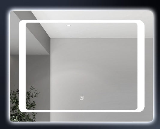 Espejo 90x70 Rectang. c/luz Led Contorno