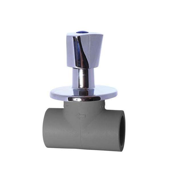 LLAVE DE PASO CROMADA PP-R – 32mm