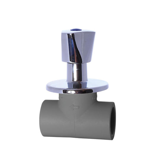 LLAVE DE PASO CROMADA PP-R – 32mm