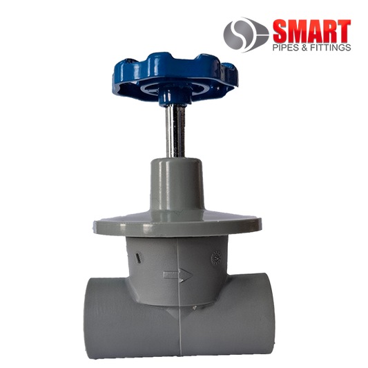 LLAVE DE PASO MET AZUL CORT | CERTIFICADA – 20mm