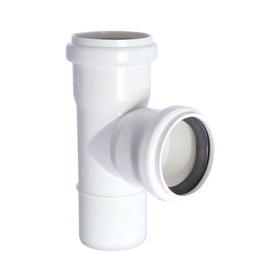 TEE SANITARIO BLANCO – 75 x 75mm