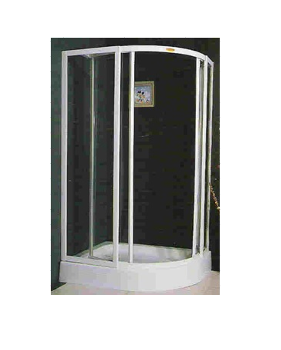 ShowerDoor 80x100x180 A Muro Izquierdo