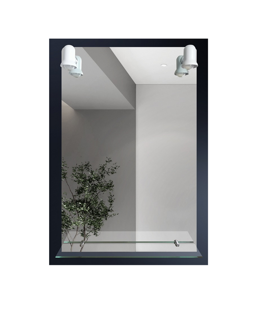 Espejo 60x90 Rectang. /Repisa y 2 luces