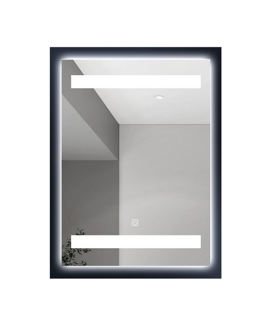 Espejo 45x60 Rectang. c/luz Led Arr-Abaj