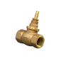 Llave Paso HI 1" EMOS Bronce