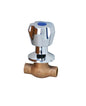 Llave Paso Camp. Cr.Man Pomo 1/2" Bronce