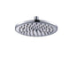 Plato Ducha Redondo Acero Inox. 8"