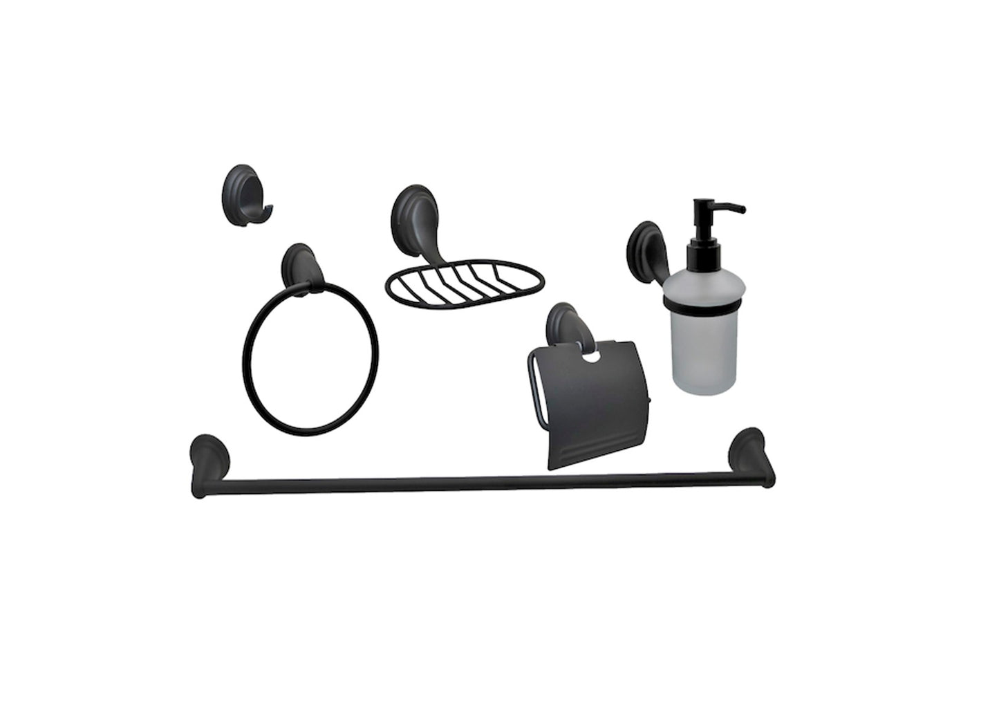 Set Accesorios de Baño Notte (6 piezas)