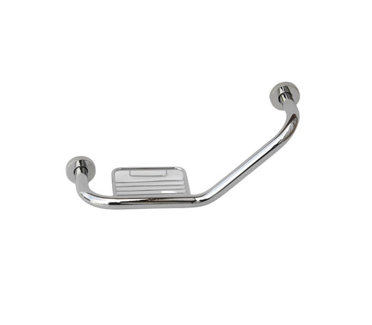 Agarradera 135° con Jabonera D25 L40