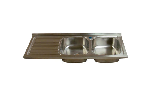 Lavaplatos 120x50 304 Sobrep p/MMdo SecIzq
