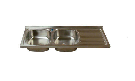 Lavaplatos 120x50 304 Sobrep p/MMdo SecDer