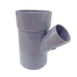 VEE REDUCCIÓN SANITARIO GRIS – 110 x 40mm